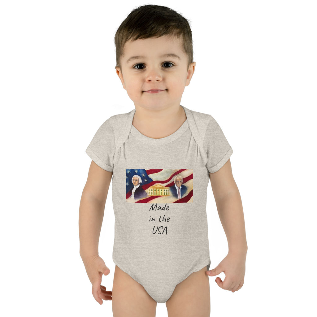 Infant Baby Rib Bodysuit
