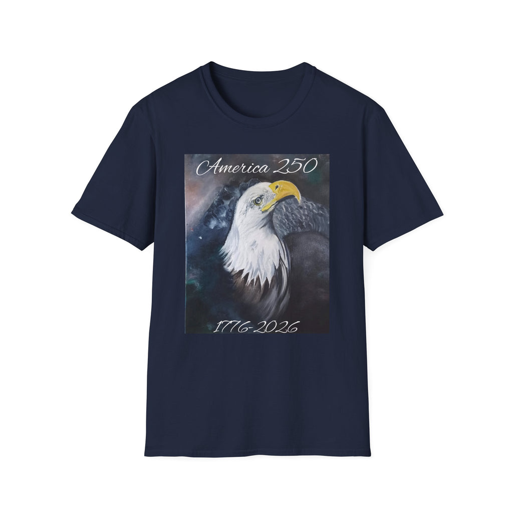 America 250 Bald Eagle T-Shirt — 1776–2026 Patriotic Anniversary Tee