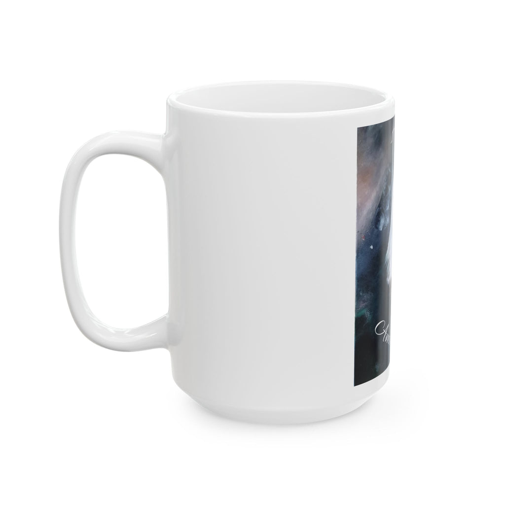 America 250 Eagle Ceramic Mug — Patriotic Bald Eagle Coffee Cup (11oz/15oz)